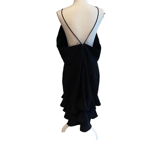 Christian Siriano Arabella Ruffle Dress Size 18 - Picture 5 of 8